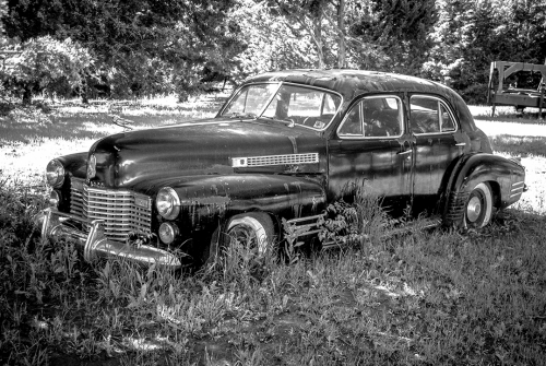 black and white caddy